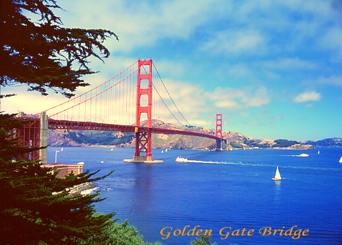 Golden Gate Bridge - San Francisco, California